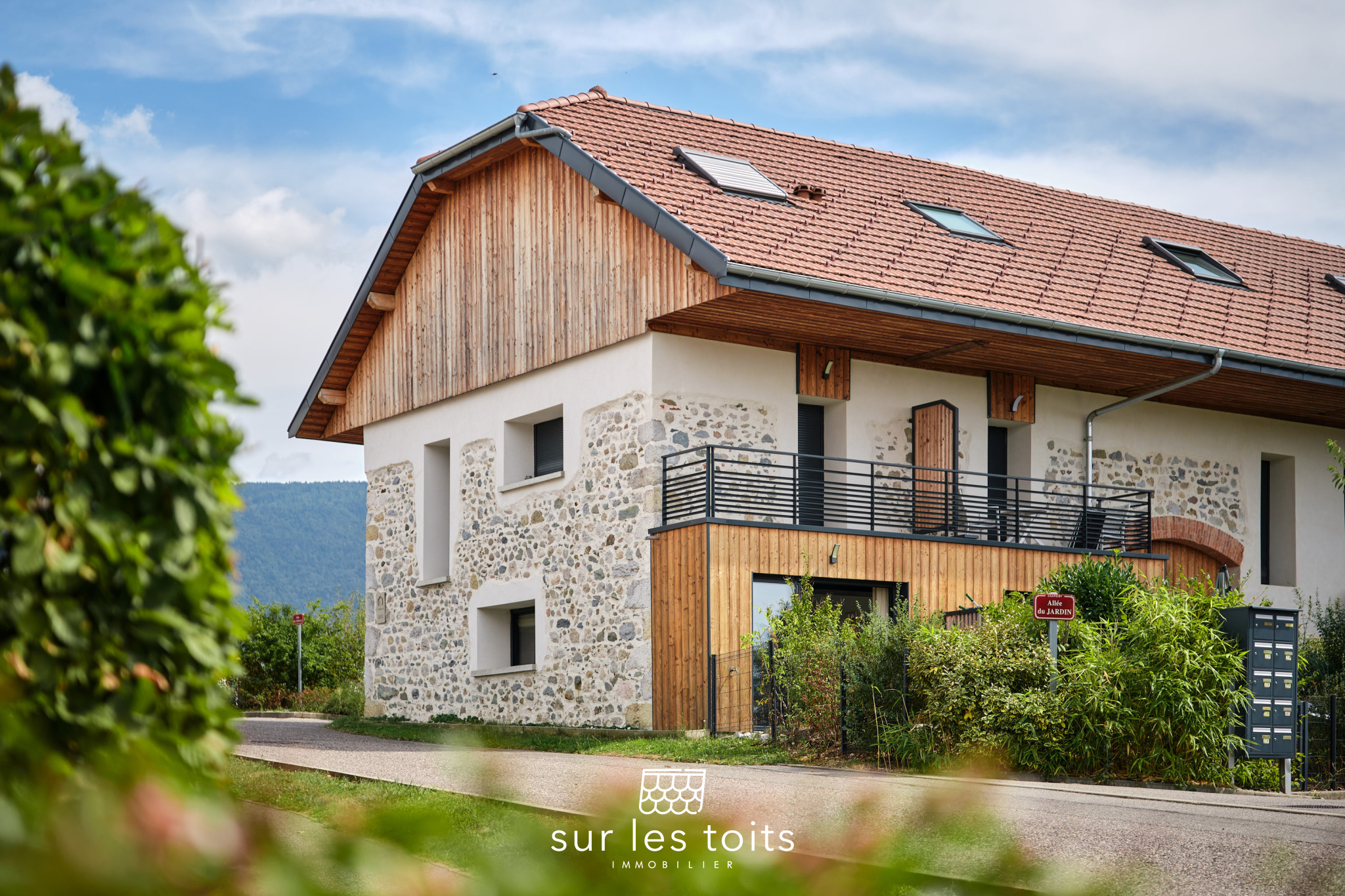 Maison appartement triplex 5 pièces avec jardin